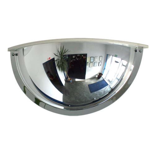 900x450mm deluxe half dome mirror 500x500